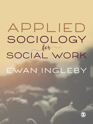 cover image of Applied Sociology for Social Work